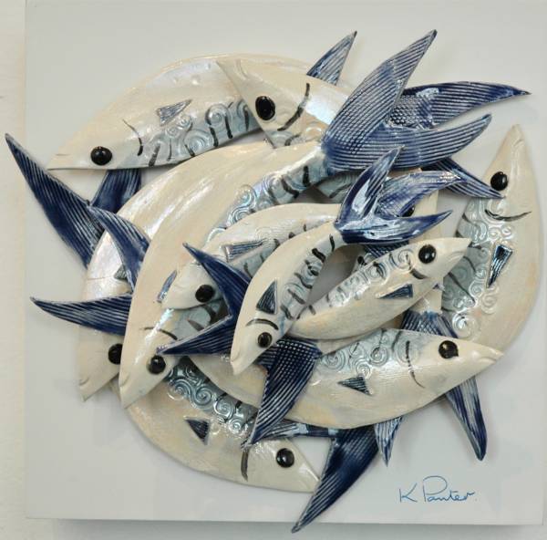 - a Ceramic by Kate Panter, measuring 21 x 21 cm (H x W) £120
